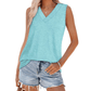 ✨🔥Women's Sleeveless V-Neck Slimming Loose Fit Casual Tank Top🎽