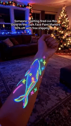🎁2026 New Arrivals 50% OFF💥Glow Face Body Paint