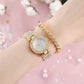 🎁Rhinestone Watch & Bracelet Set – Shiny Jewelry Combo for Women