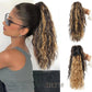 ⏳⏳LAST DAY PROMOTION - 49%OFF⏰Curly Wavy Frizzy Hair Extension with Ponytail