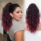 ⏳⏳LAST DAY PROMOTION - 49%OFF⏰Curly Wavy Frizzy Hair Extension with Ponytail