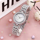 🎁Rhinestone Watch & Bracelet Set – Shiny Jewelry Combo for Women