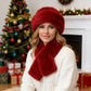 🎅CHRISTMAS SALE 50% OFF!🔥Fluffy Fur Bucket Hat Warm Winter Hat + Free Matching Scarf (Only 29 Left)⏰