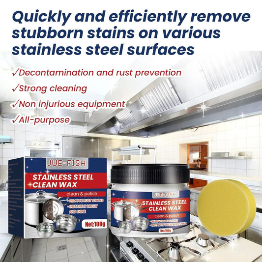 💥Christmas Sale 50% 🔥🔥30K+SOLD！!✨Magical Nano-Technology Stainless Steel Cleaning Paste