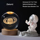 🌌 50% OFF NOW! ✨ 3D Galaxy Crystal Night Light – 16 Colors, Remote Control & USB Powered 🌙