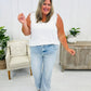 👖💥Hot Sales - 50% OFF💥Vintage Wash Plus-Size Jeans — Stretchy & Straight Leg Fit