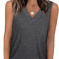 ✨🔥Women's Sleeveless V-Neck Slimming Loose Fit Casual Tank Top🎽