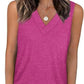 ✨🔥Women's Sleeveless V-Neck Slimming Loose Fit Casual Tank Top🎽