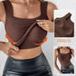 ✨🔥Women’s U Neck Thermal Tank Tops with Built-In Bra