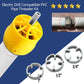🔩✨Electric Drill Compatible PVC Pipe Threader Kit with Various Die Sizes🔥