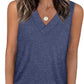 ✨🔥Women's Sleeveless V-Neck Slimming Loose Fit Casual Tank Top🎽