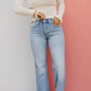 👖💥Hot Sales - 50% OFF💥Vintage Wash Plus-Size Jeans — Stretchy & Straight Leg Fit
