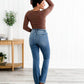 🍂Tummy Control Bootcut Jeans👖