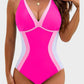 🔥HOT SALE 50% OFF👙Color Block Tummy Control One-Piece Swimsuit