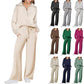 💝LAST DAY SALE 50% OFF!!⚡🎀Women's 2 Piece Casual Outfits Sweatsuit Set