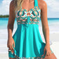 💃Final Hours Flash Sale !!✨Strap Top & Fitted Swim Shorts Separable Swimsuit 