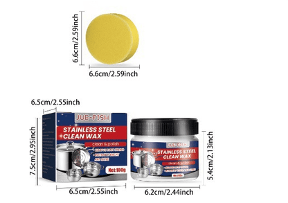 💥Christmas Sale 50% 🔥🔥30K+SOLD！!✨Magical Nano-Technology Stainless Steel Cleaning Paste