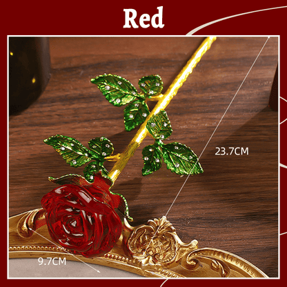 🌹Valentine Hot Sale 50% OFF💕Forever Blooming Crystal Rose