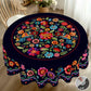 🔥Hot Sale🔥Mexican Floral Tablecloth With Scalloped Edge🌸