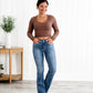🍂Tummy Control Bootcut Jeans👖