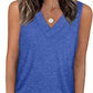✨🔥Women's Sleeveless V-Neck Slimming Loose Fit Casual Tank Top🎽