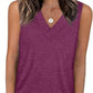 ✨🔥Women's Sleeveless V-Neck Slimming Loose Fit Casual Tank Top🎽