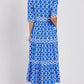 🔥Spring Specials Deals 50% OFF🌸💐Women’s Geometric Print V-Neck Maxi Dress