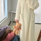 Winter Coral Velvet Home Clothes