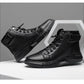 🎁 Hot Sale 50% OFF 🔥MARTINI' BLACK LEATHER BOOTS