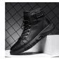 🎁 Hot Sale 50% OFF 🔥MARTINI' BLACK LEATHER BOOTS
