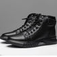 🎁 Hot Sale 50% OFF 🔥MARTINI' BLACK LEATHER BOOTS