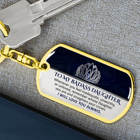 🔥50% OFF | Granddaughter Keepsake Keychain - Heartfelt Gift + Free Gift Box 🎁