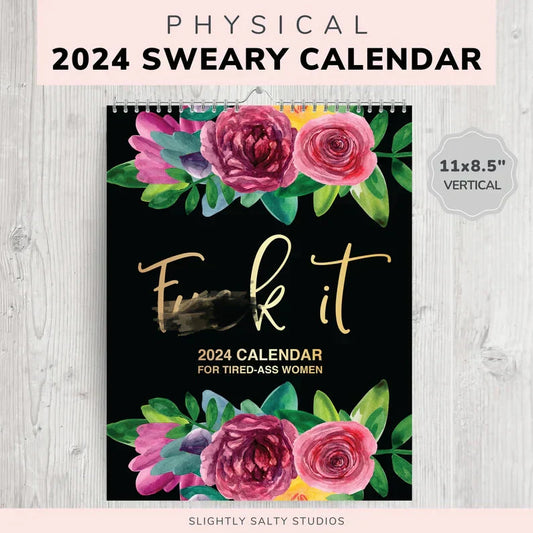 📅2026 Whacked Women Calendar – Relatable Humor for the Chaotically Busy Woman