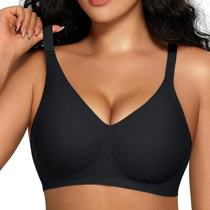 🎄 Limited Time 49% OFF 🔥Women's Comfortable Wire-Free Seamless Push Up Bra-Smooth Fit & Breathable Design🔝