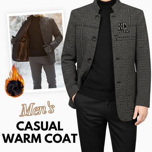 ✨Men's 3D Fit Winter Coat - 🔥Thickened & Windproof, Ideal for Cold Weather Outdoors🧥