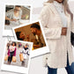 🍂 Stay Cozy & Stylish! Women's Warm Jacquard Hooded Cardigan 🧥✨ Perfect for Fall & Winter!