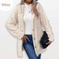 🍂 Stay Cozy & Stylish! Women's Warm Jacquard Hooded Cardigan 🧥✨ Perfect for Fall & Winter!