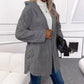 🍂 Stay Cozy & Stylish! Women's Warm Jacquard Hooded Cardigan 🧥✨ Perfect for Fall & Winter!