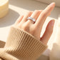⏳Limited-time 50% off⏰Full Circle Sparkling Zircon Fashion Ring💍