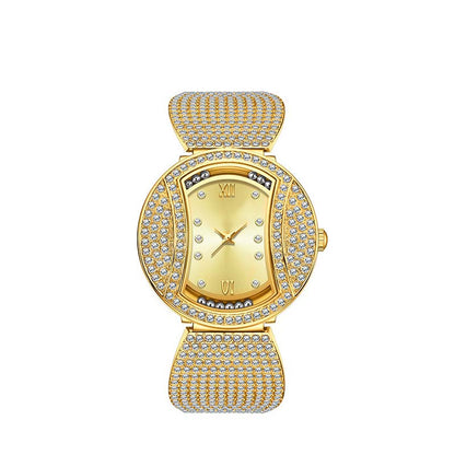 🔥Flash Sale✨Women’s Elegant Sparkling Rhinestone Quartz Watch – 50% OFF