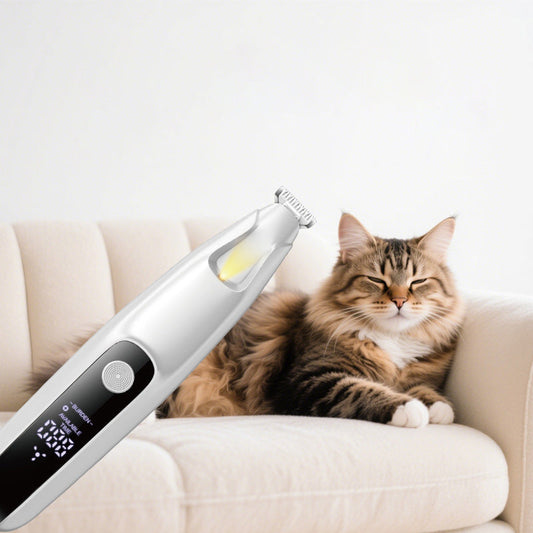🔥50% OFF | Precision Pet Paw Trimmer with LED Light Kit - Safe & Painless Grooming 🐾