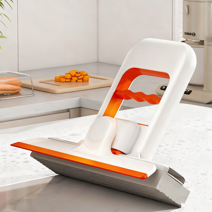 Tired of bulky mops taking up counter space? 🧹 This compact folding sponge mop: small yet powerful, cleans effortlessly without leaving a trace.