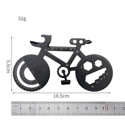 🔥🚲Portable Bicycle-Shaped Multi-Tool Card