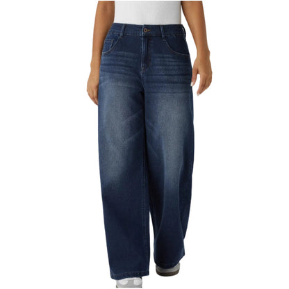 👖🔥🔥Women’s Fashion Wide Leg Jeans with Pockets✨