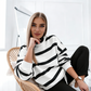 👚💕Women's Striped 2-Piece Tracksuit Set🔥
