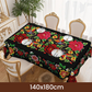 🔥Hot Sale🔥Mexican Floral Tablecloth With Scalloped Edge🌸