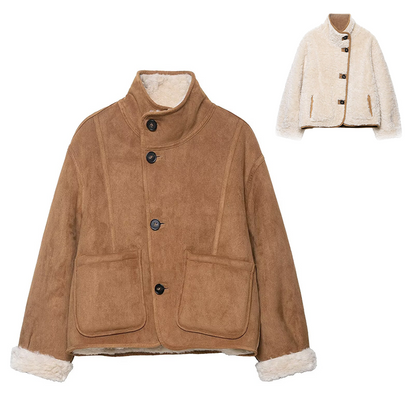 ✨🔥 2-Way Reversible Winter Coat - Women’s Trendy Outerwear🧥