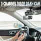 ✨🔥3-Channel 1080P Dash Cam📹
