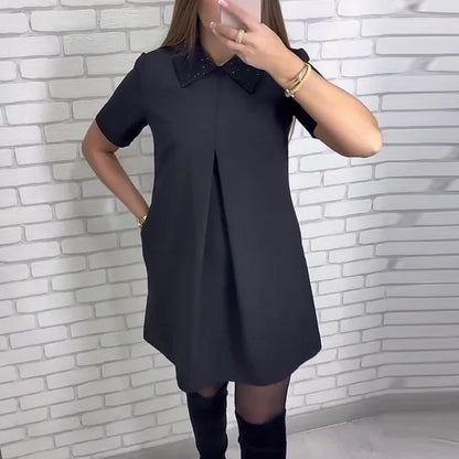 ✨💓Women’s Elegant Collar Mini Dress👗