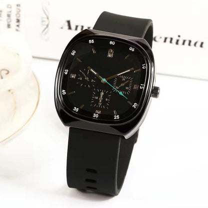 🔥 50% OFF! ⏰ Stylish Large Dial Watch – Minimalist 1.65" Face, Date Display & Comfortable Silicone Strap 🕒✨